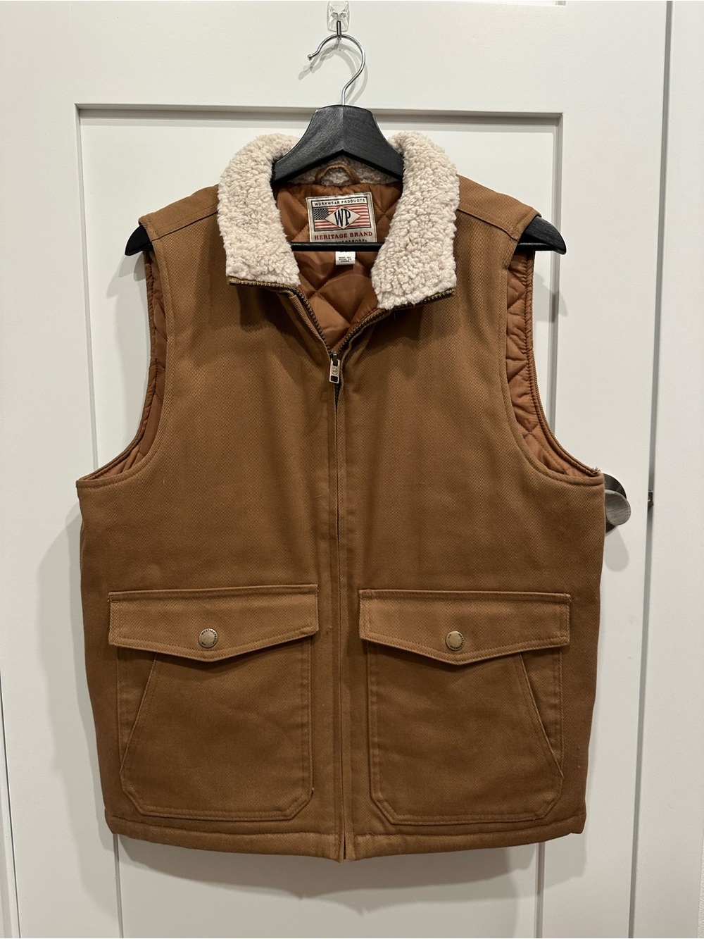 Heritage Workwear Products Tan Vest